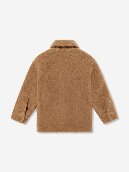 Moncler Enfant Boys Pocket Overshirt in Beige