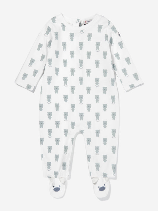 Moncler Enfant Baby Boys Babygrow Set in Ivory