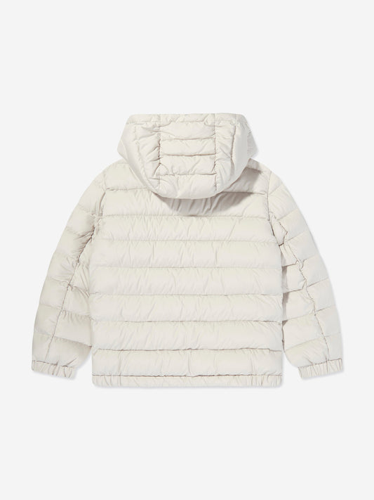 Moncler Enfant Kids Down Padded Donvar Jacket in Ivory