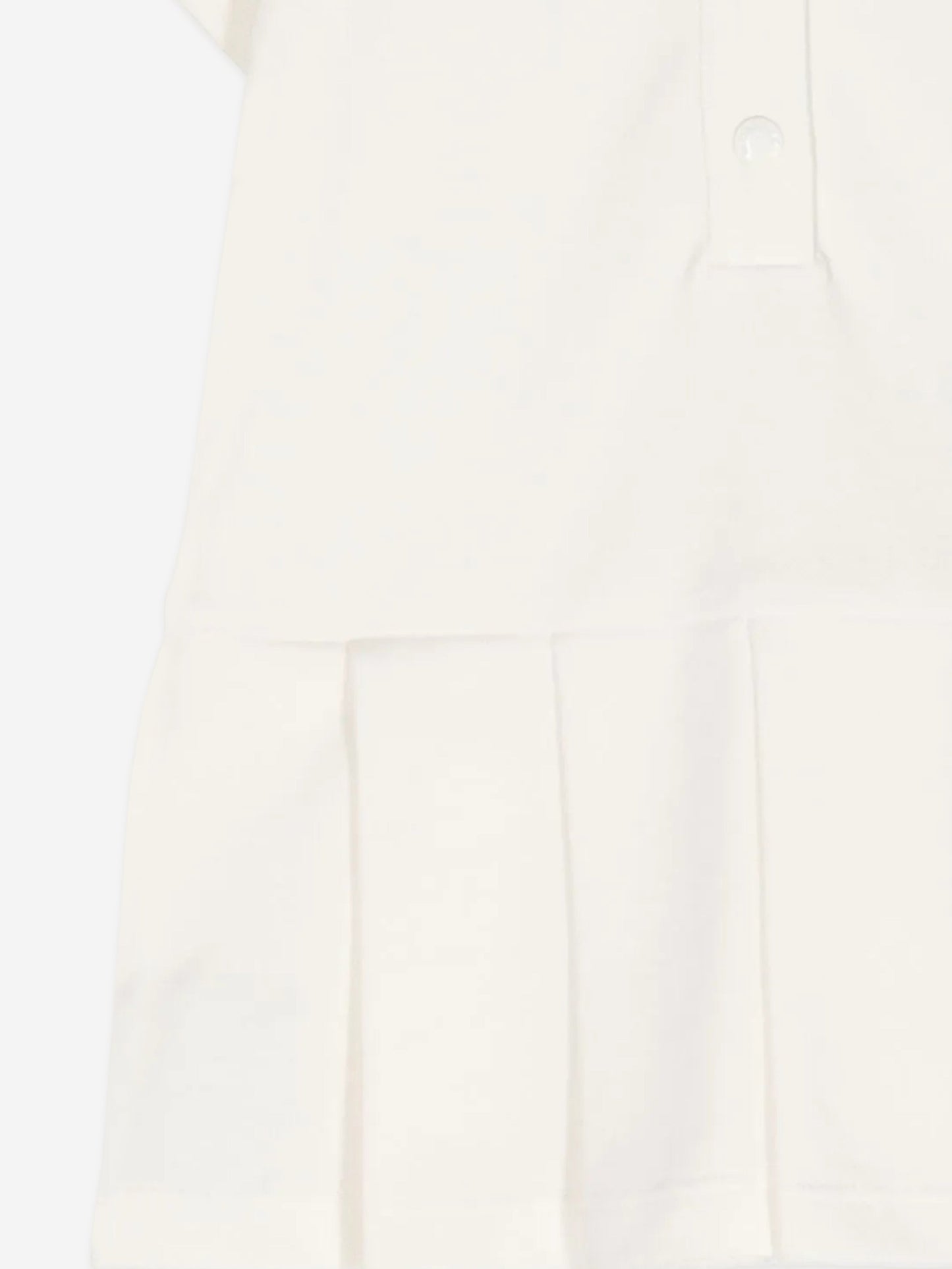 Moncler Enfant Baby Girls Polo Dress in Ivory