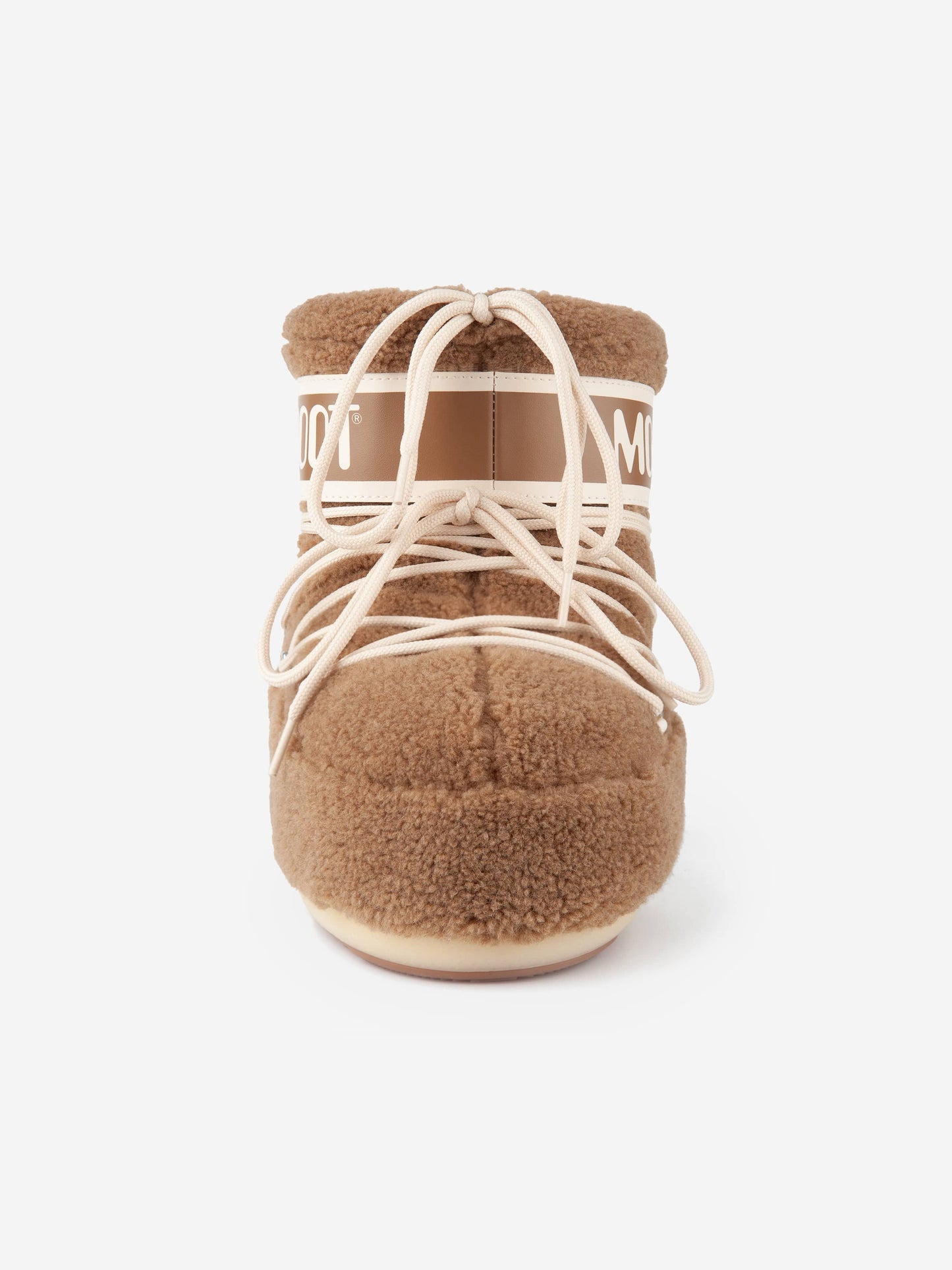 Moon Boot Kids Icon Low Fleece Boots in Brown