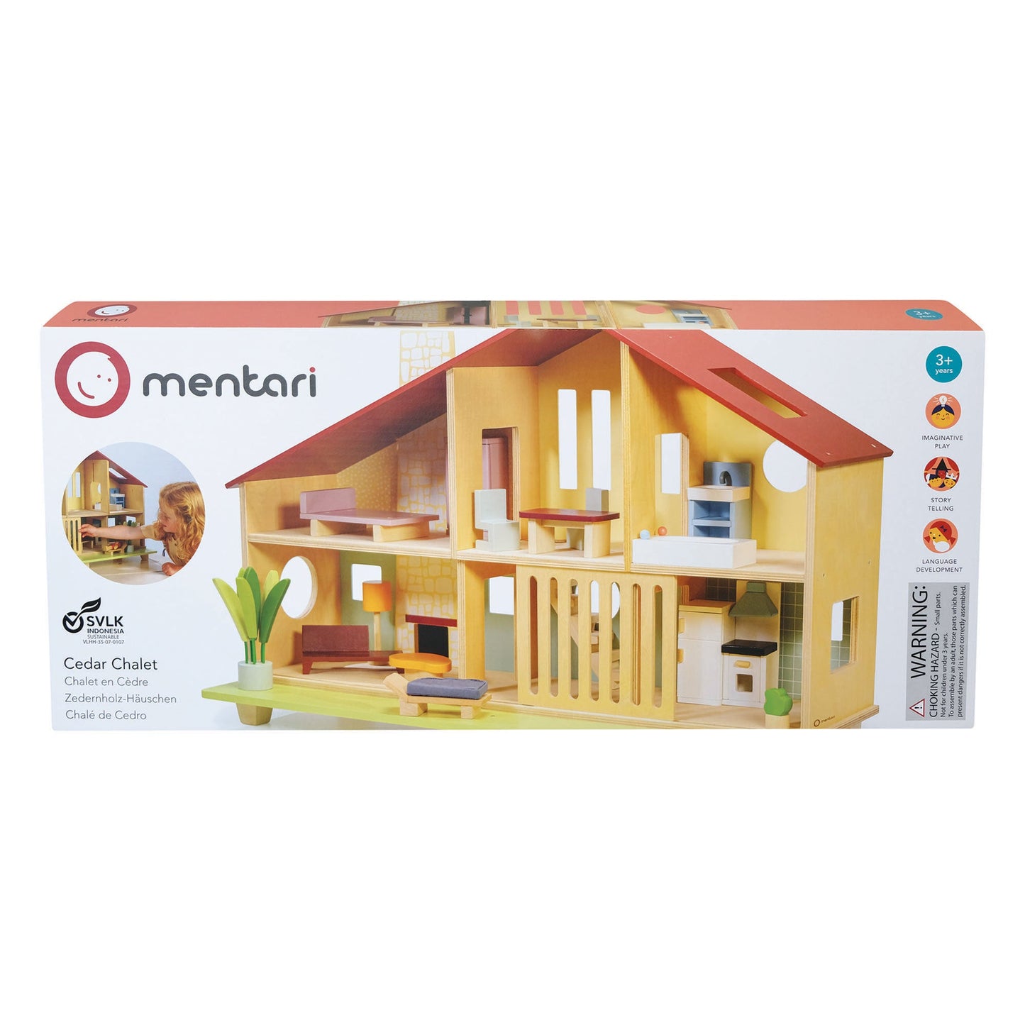 Chalet en cèdre (meubles inclus)