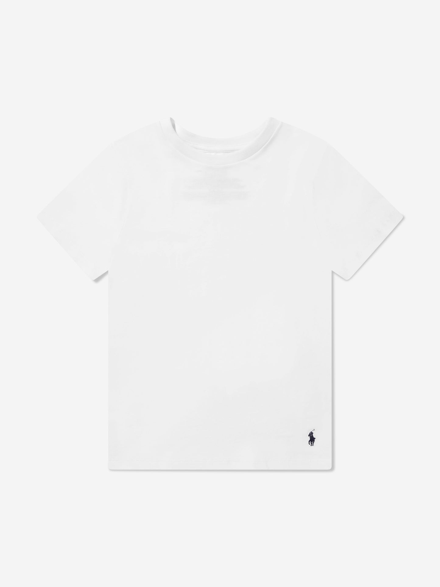 Ralph Lauren Boys 3 Pack T-Shirt Set in White