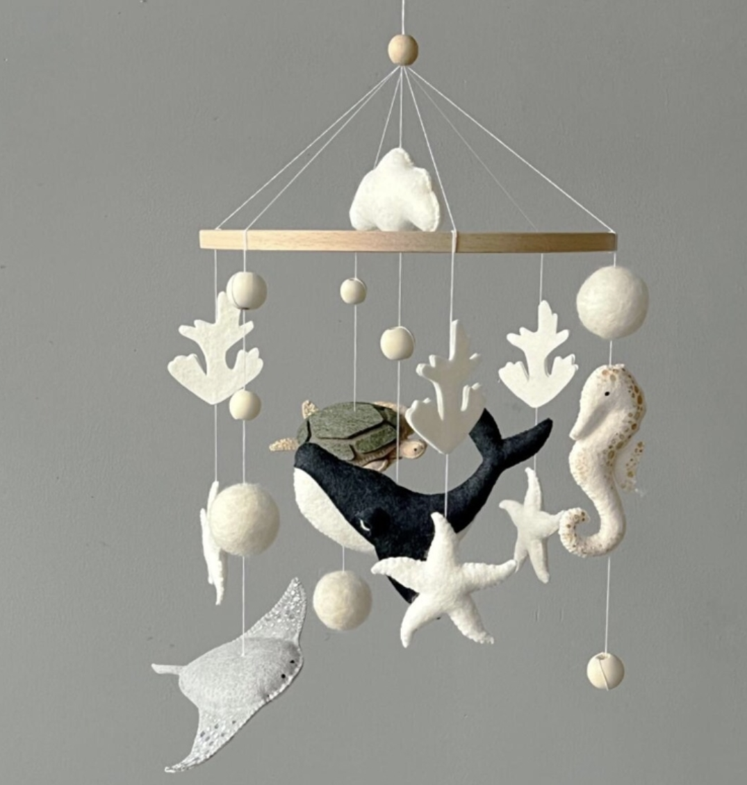 Ocean Whispers Cot Mobile