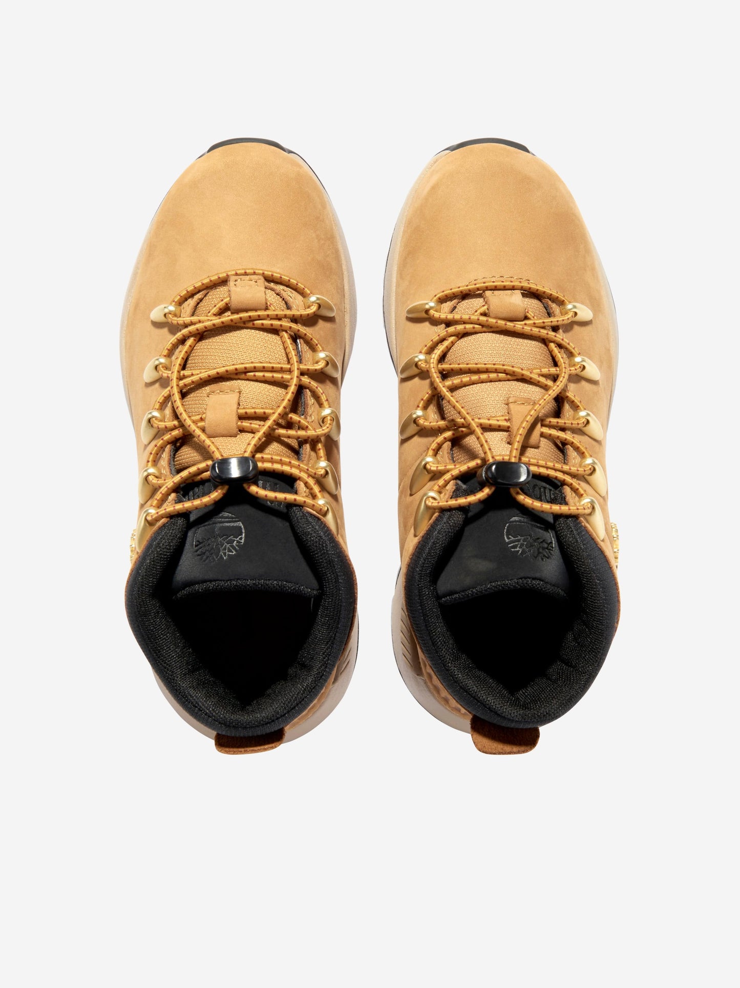 Timberland Kids Sprint Trekker Mid Lace Up Trainers in Wheat