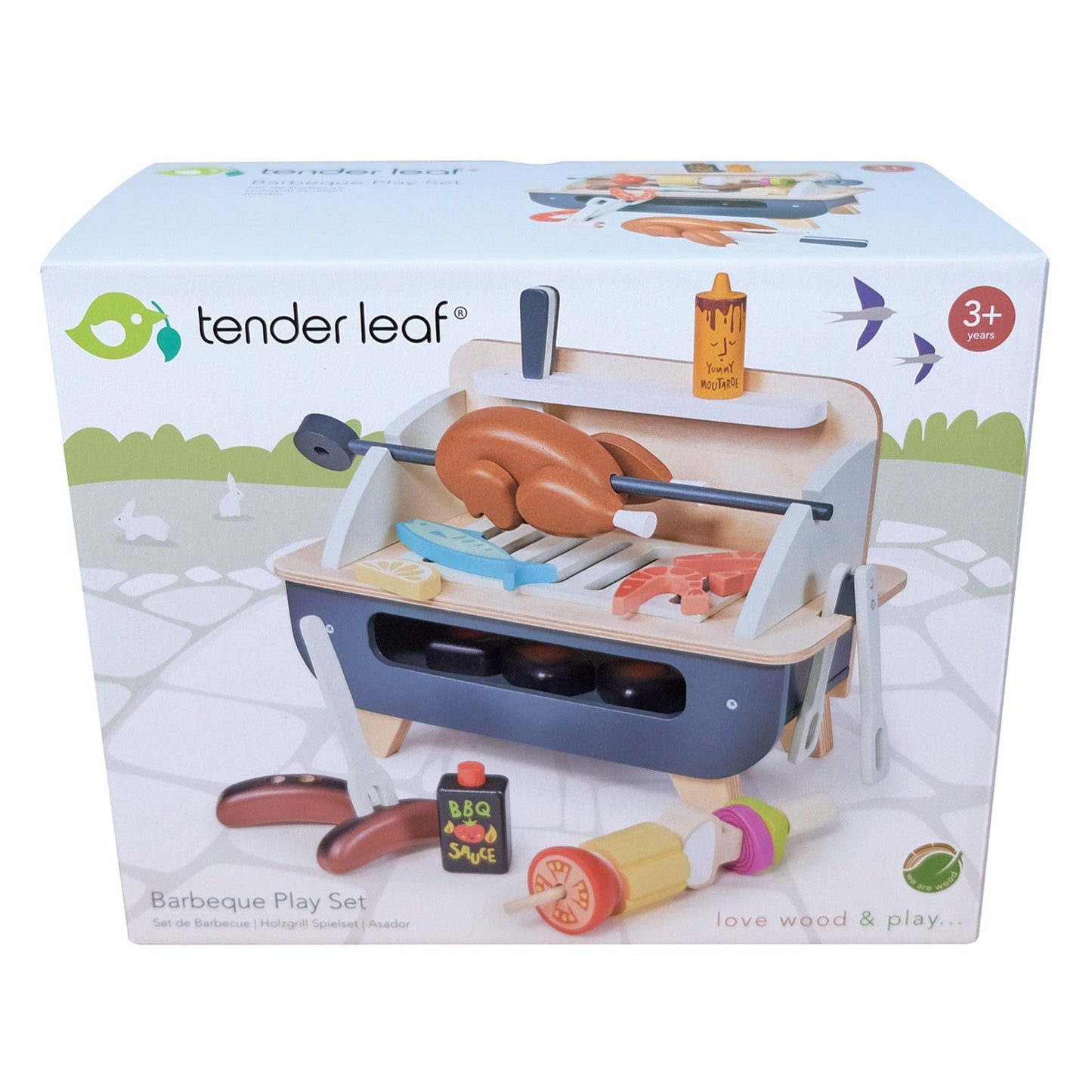 Ensemble de jeu de barbecue