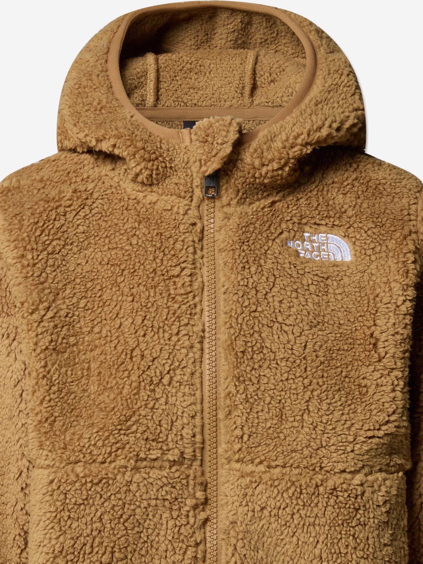 The North Face Kids Campshire Full Zip Hoodie in Brown