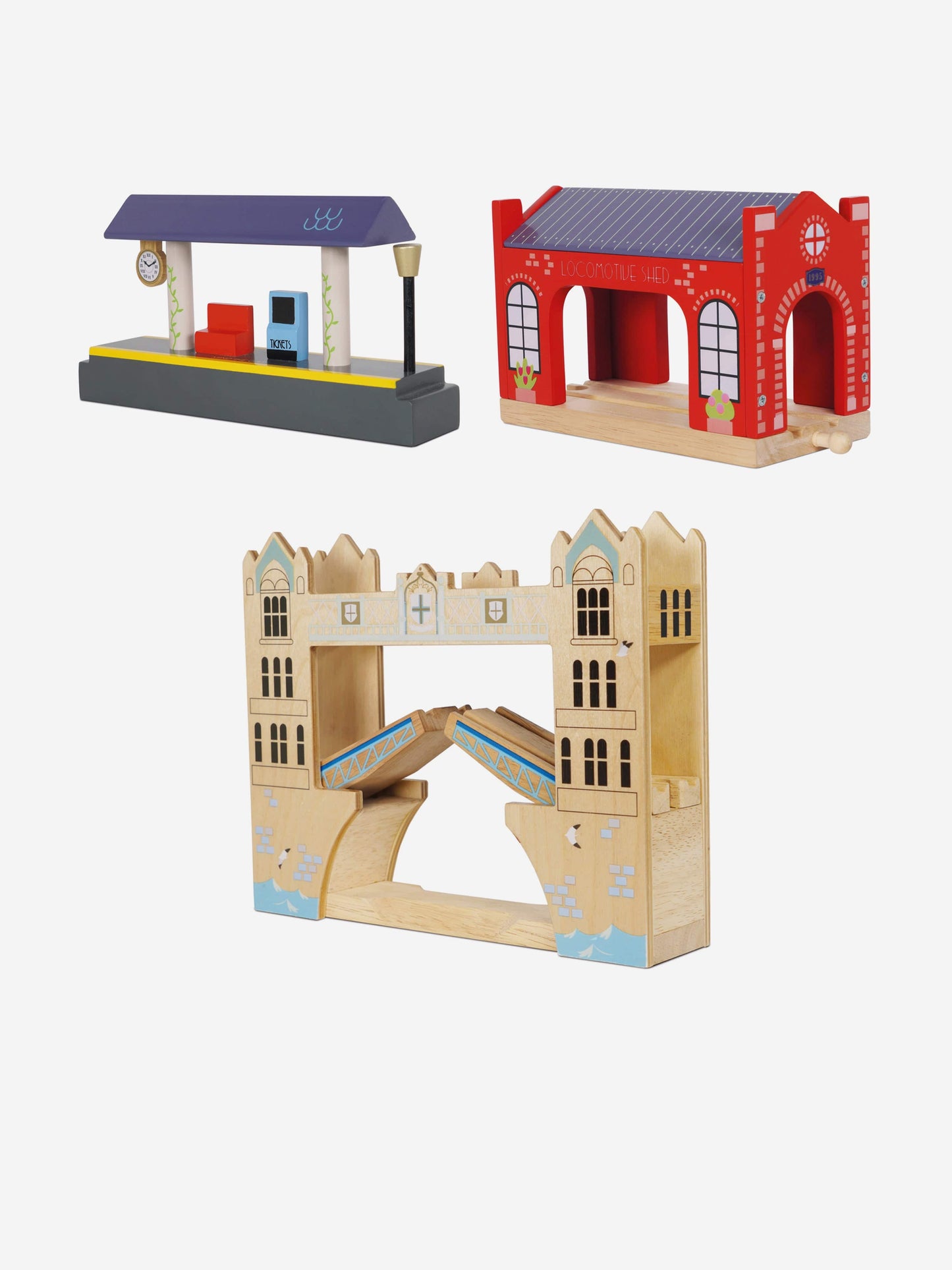 Le Toy Van London Train Set - 120 Pieces