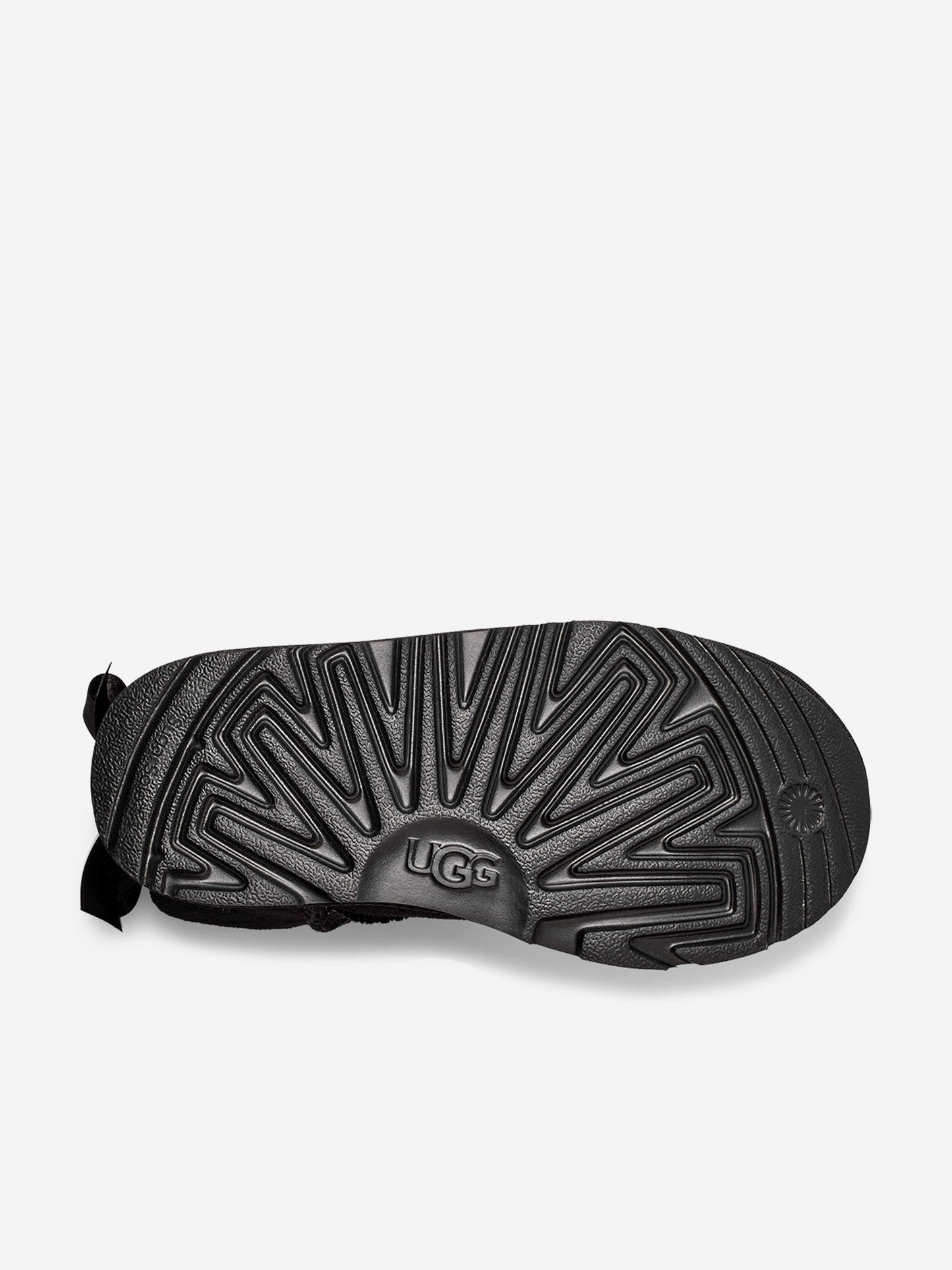 UGG Girls Mini Bailey Bow II Boots in Black