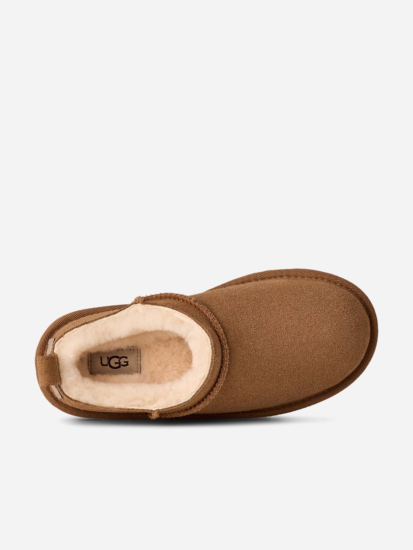 UGG Kids Classic Micro Slippers in Chestnut