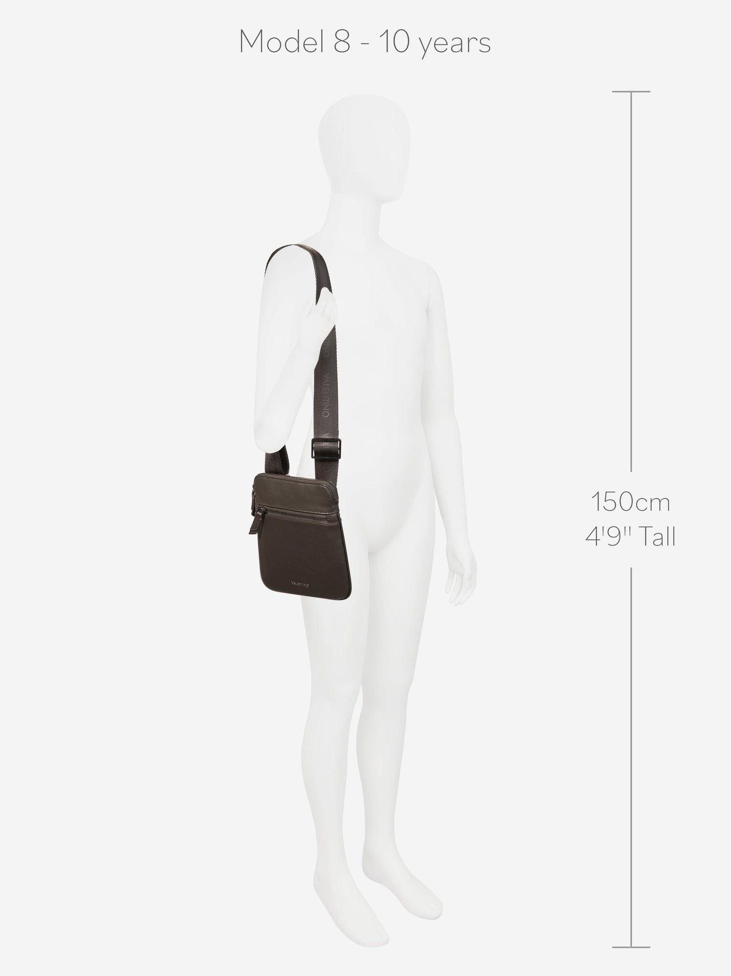 Valentino Horizon Crossbody Bag in Brown (20cm)