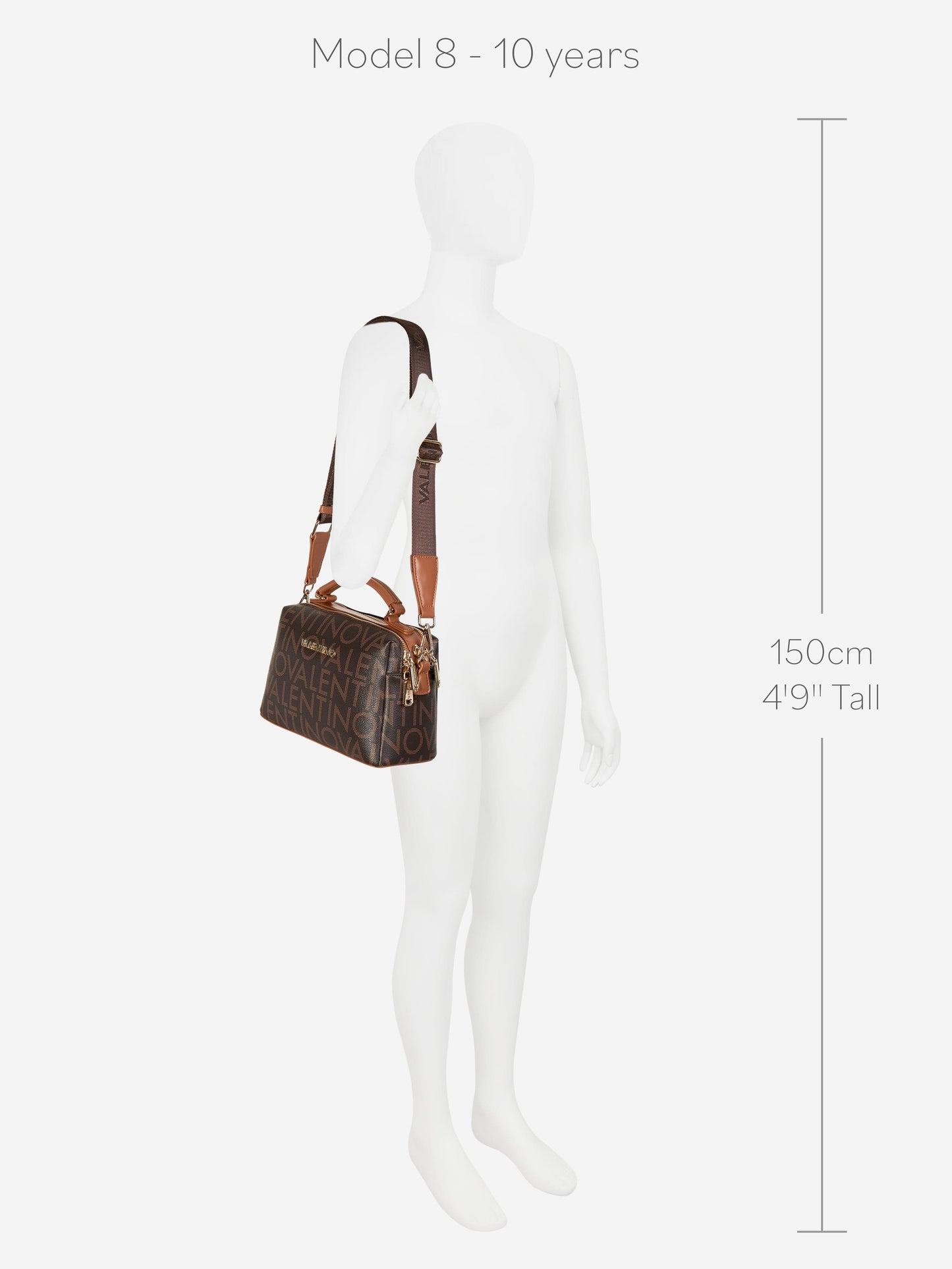 Valentino Regina Re Crossbody Bag in Brown (25cm)