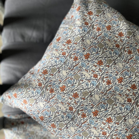 Fitted Cot Sheet - Navy