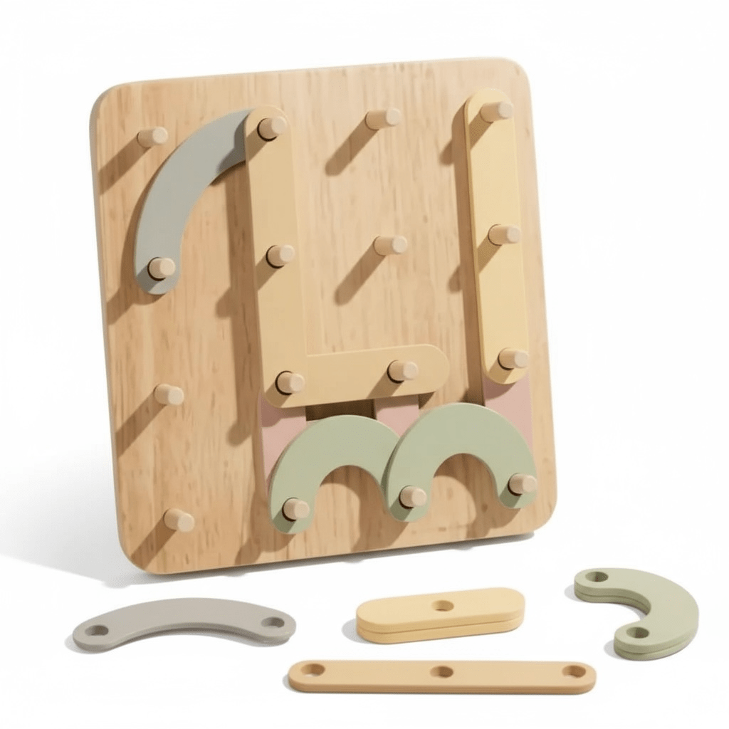 Colorful Magnetic Board Puzzle - The Little Hive