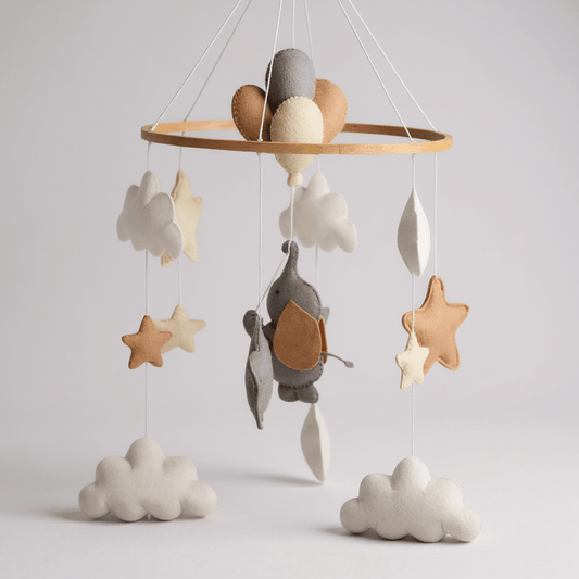 Dream Balloon Cot Mobile - The Little Hive
