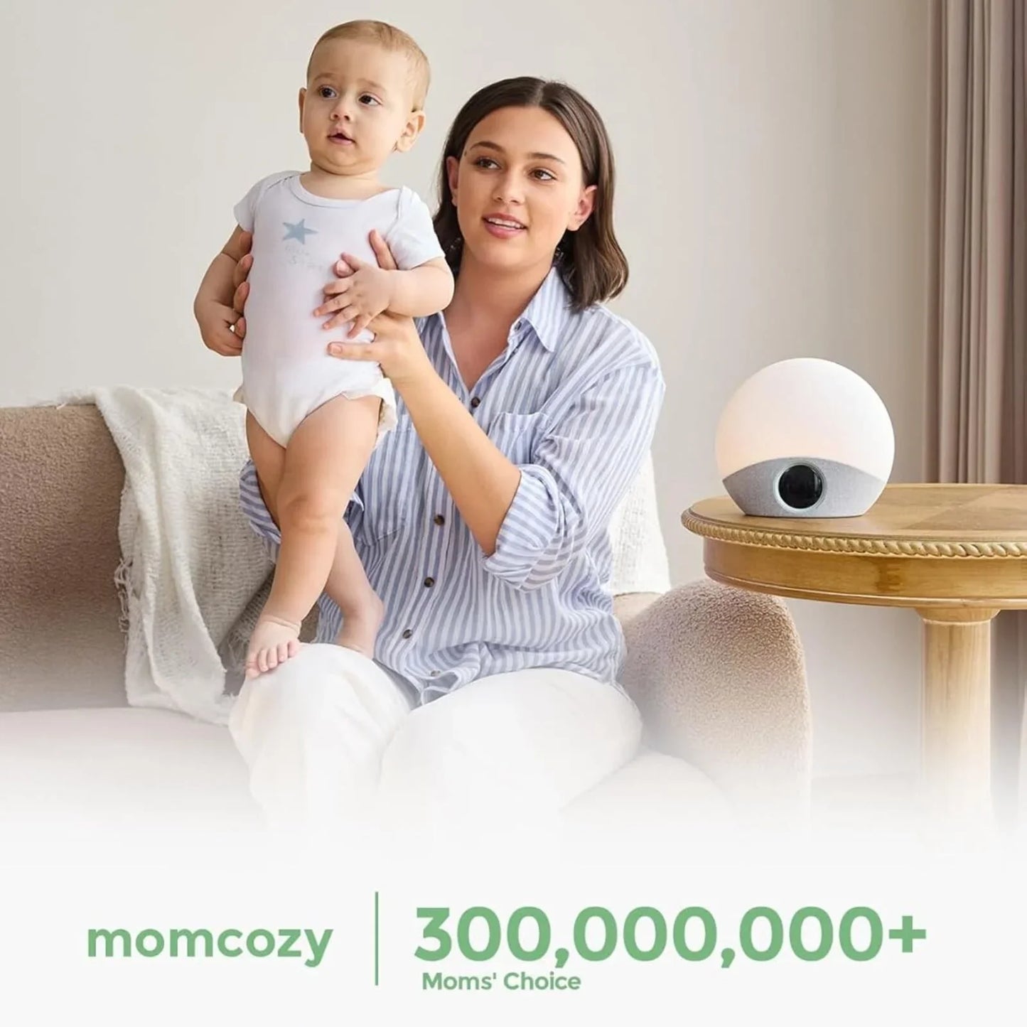 Momcozy Sunrise Echo Sound Machine Nightlight & Alarm Clock