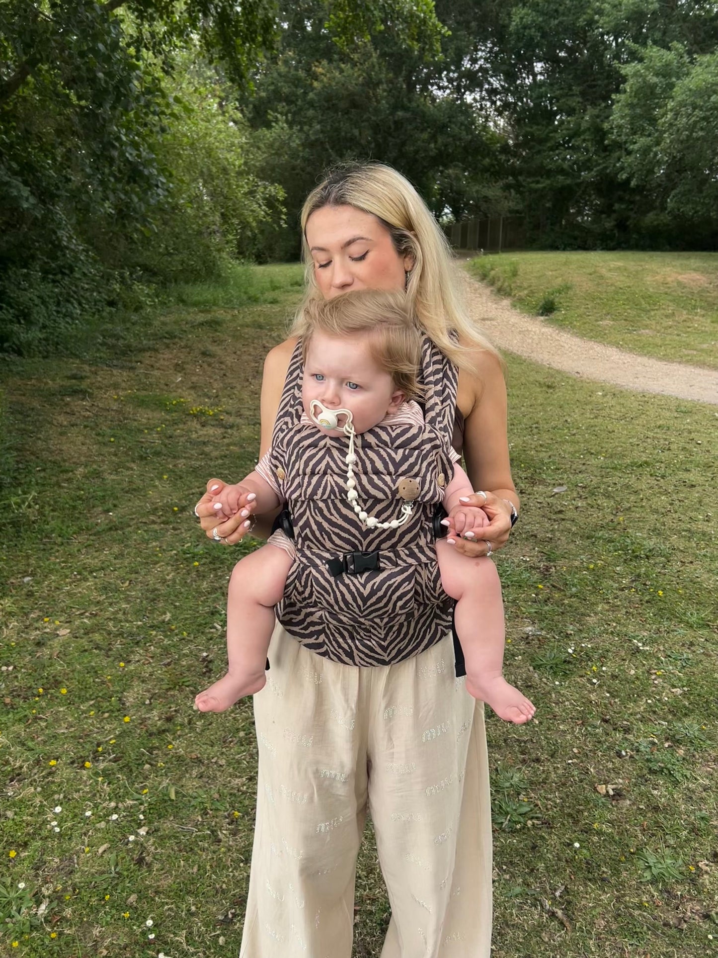 Nomad Air Animal Print Baby Carrier - Zebrano