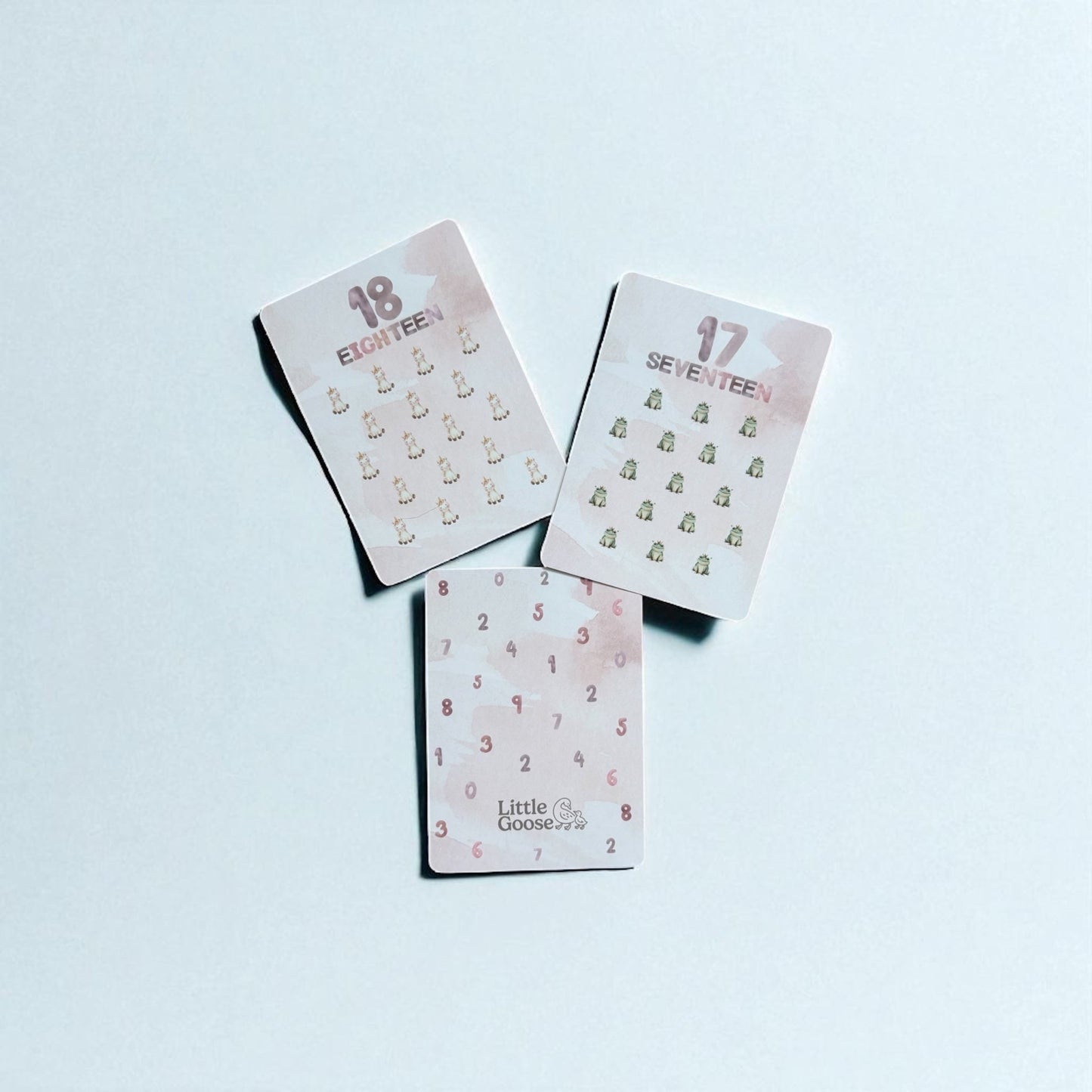 Numbers Flash Cards - The Little Hive