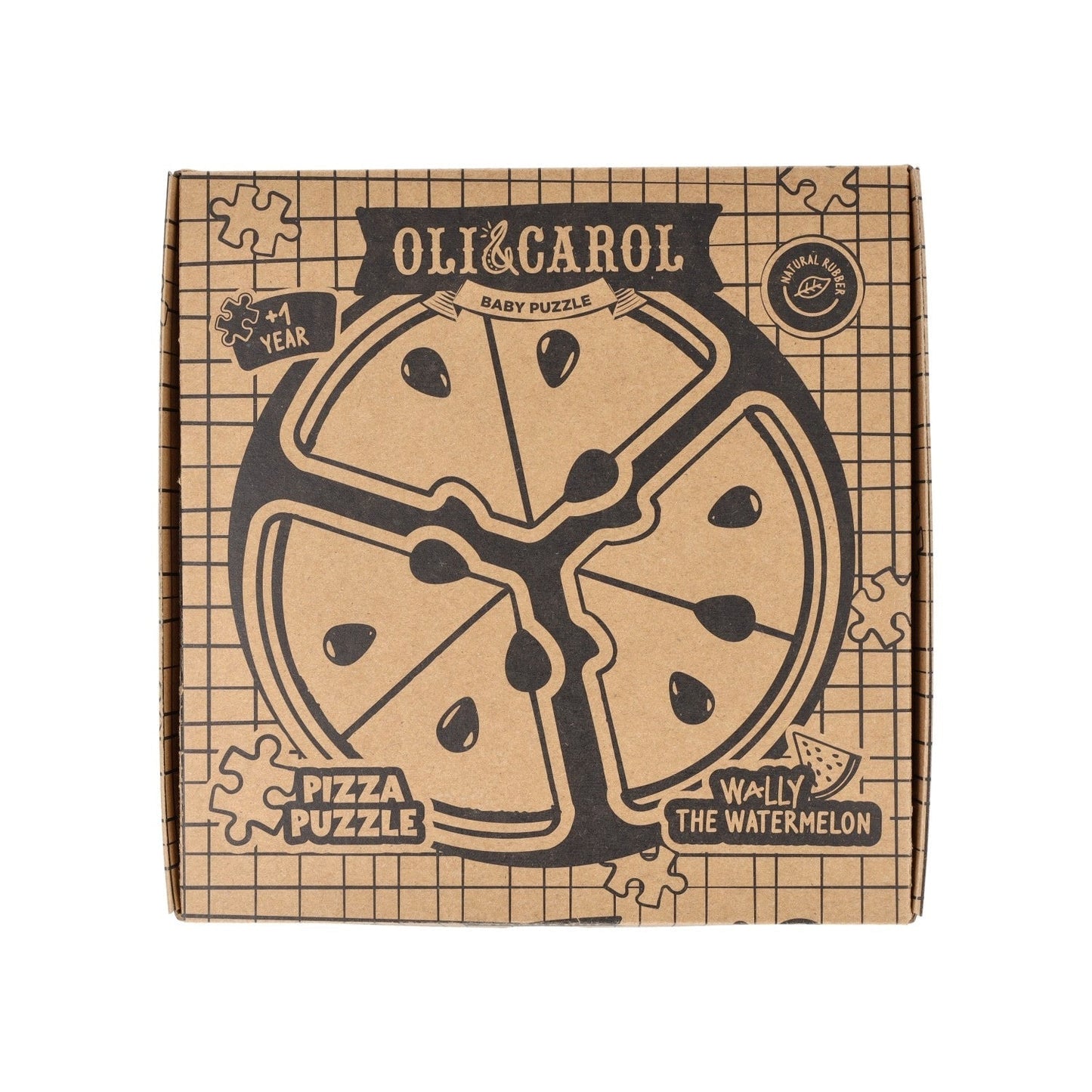 Puzzle Oli et Carol Wally le bébé pastèque Pizza