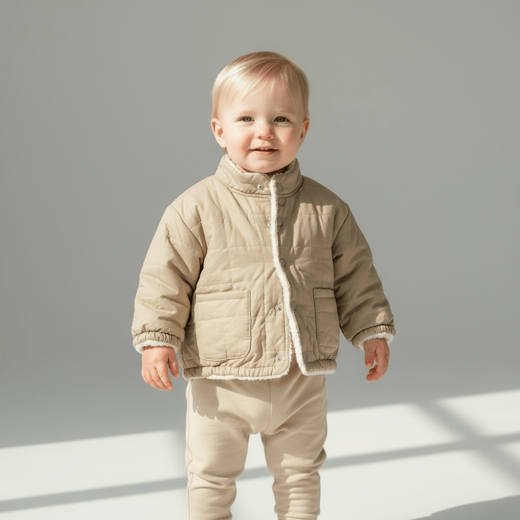 Quilted Padded Jacket - The Little Hive