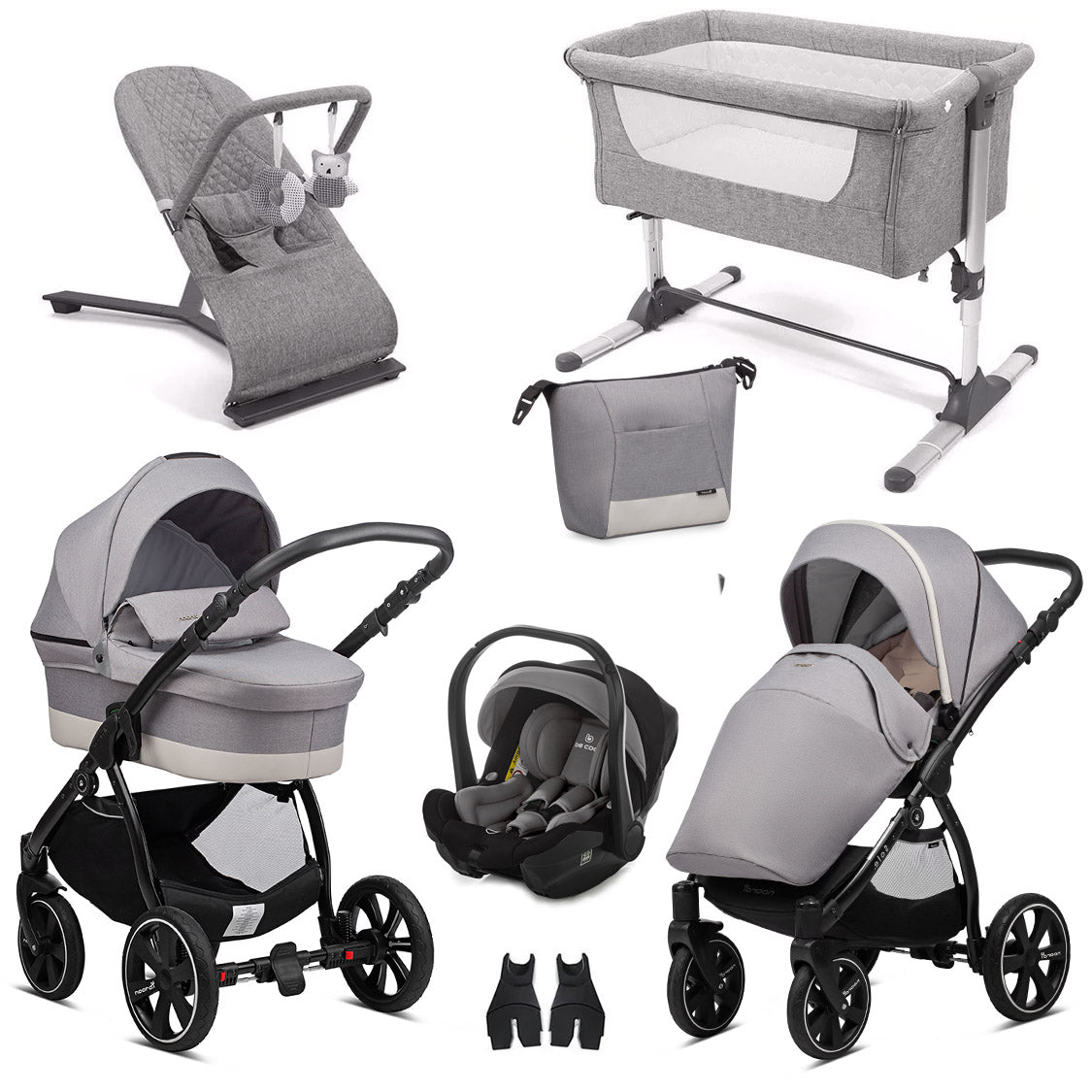 Noordi Sole Go 3in1 Travel System & Nursery Bundle