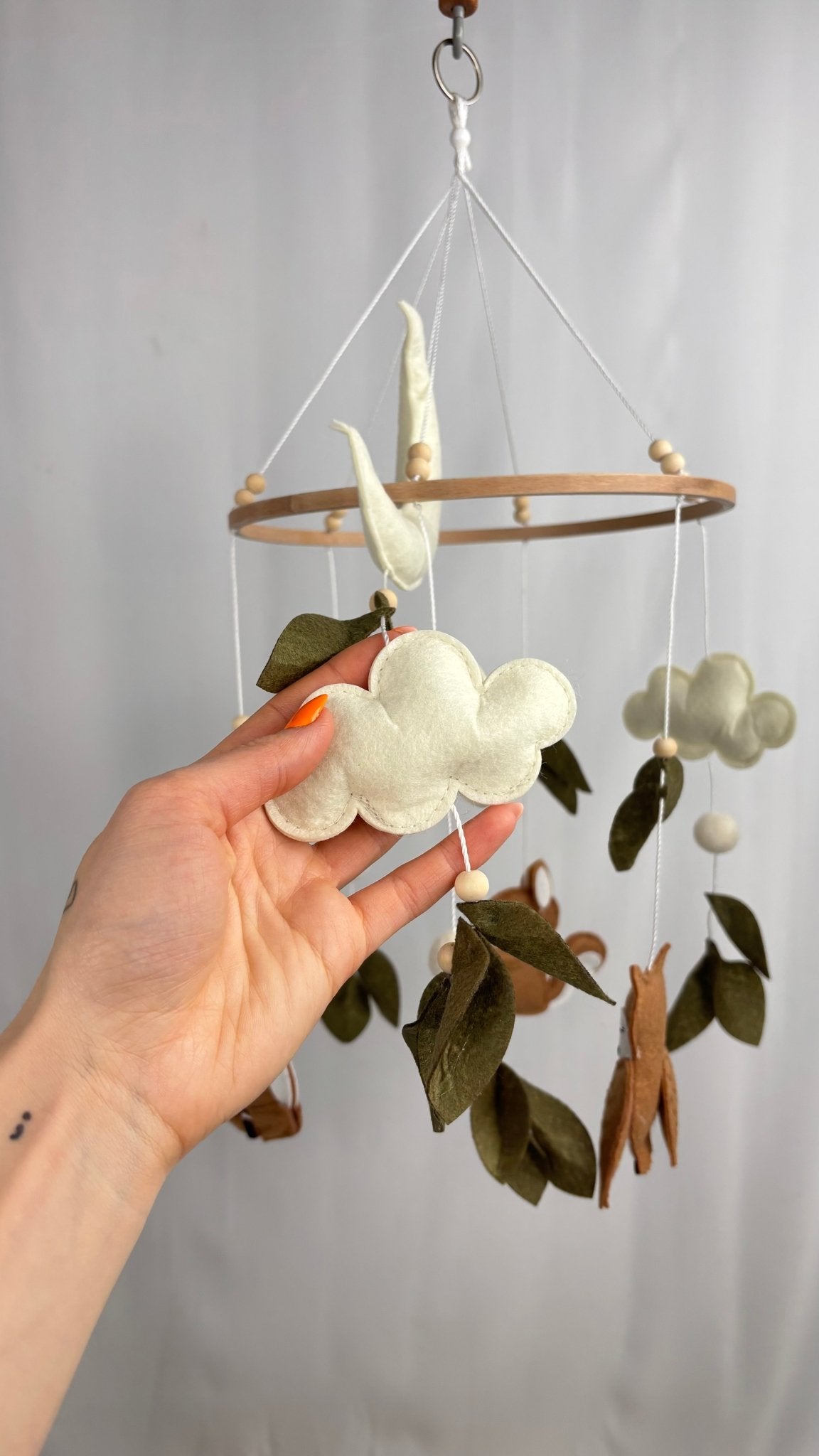 The Moonlit Forest Cot Mobile - The Little Hive