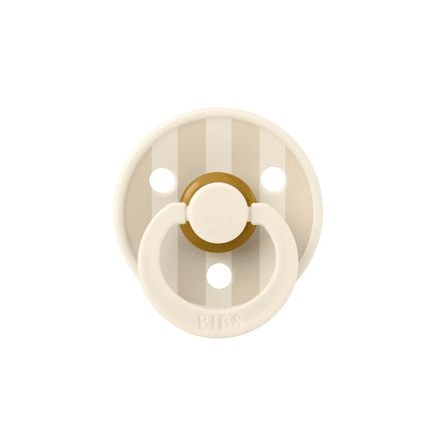 Sucettes en latex BIBS Pin, 6 mois et plus, lot de 2 - Ivoire et Vanille