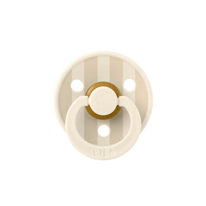 Sucettes en latex BIBS Pin, 6 mois et plus, lot de 2 - Ivoire et Vanille