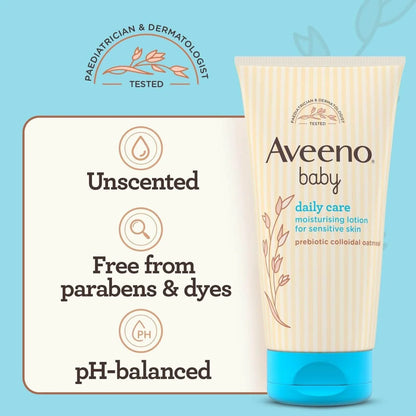 Lotion hydratante Aveeno Baby Soin Quotidien 150 ml