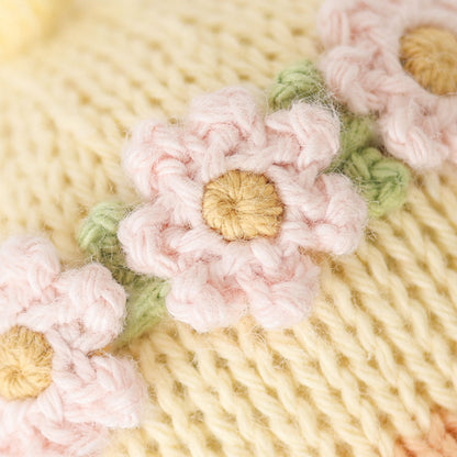 cuddle+kind - Baby Animal Collection - Baby Duckling Floral Crown Blush