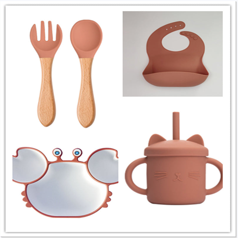 GoofyCub Silicone Baby Plate - Non-Slip Suction Bowl for Toddlers