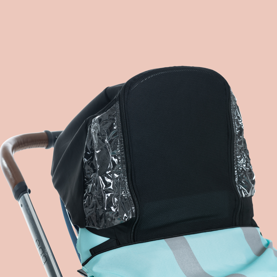 BlinkyWarm - Universal All Season Buggy Rain Cover / Sunshade UV50+/ Footmuff - Seafoam Blue