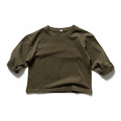 100% Cotton Soft Long - Sleeve Tee - The Little Hive