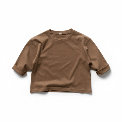100% Cotton Soft Long - Sleeve Tee - The Little Hive