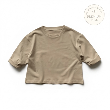 100% Cotton Soft Long - Sleeve Tee - The Little Hive