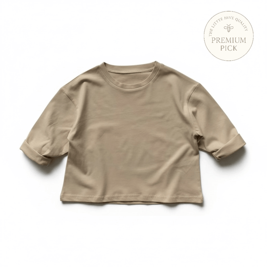 100% Cotton Soft Long - Sleeve Tee - The Little Hive