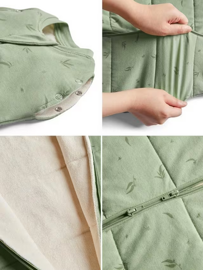 ergoPouch - Organic Winter Cocoon Swaddle Sleeping Bag - Dragonflies 2.5 TOG