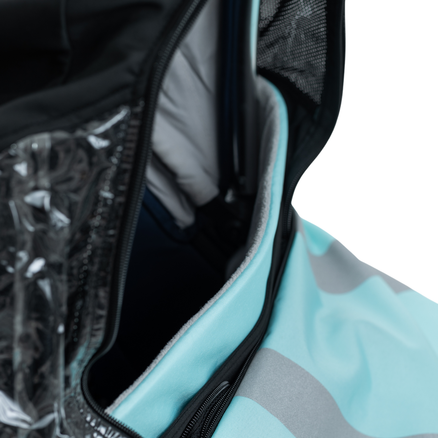 BlinkyWarm - Universal All Season Buggy Rain Cover / Sunshade UV50+/ Footmuff - Seafoam Blue