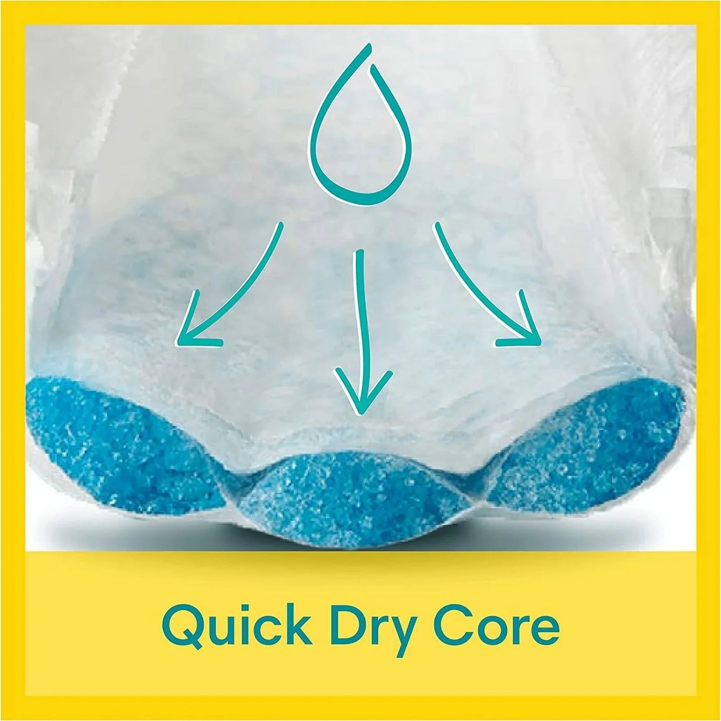 Pampers Nouveau-né Taille 2, paquet géant - 76 couches