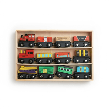 12 - Car Train - The Little Hive