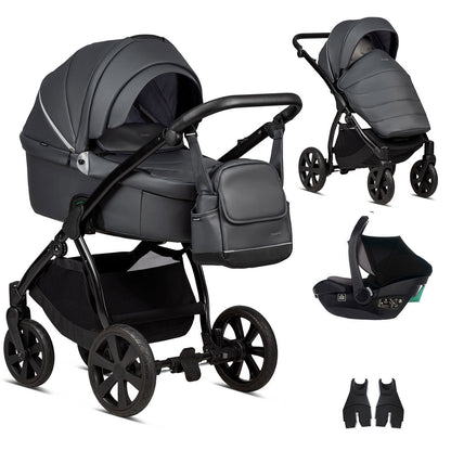 Noordi Fjordi V1 Leather 3in1 with Travel Carrier Car Seat