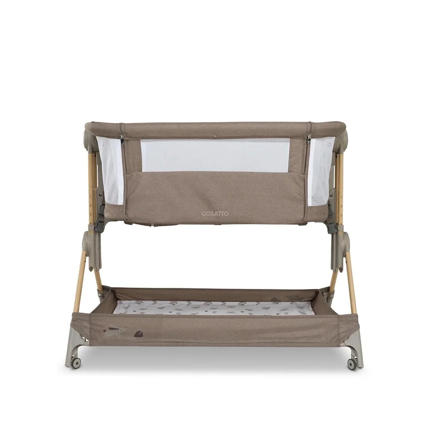 Cosatto Close to Me Folding Bedside Crib - Lollop