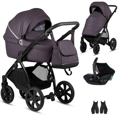 Noordi Fjordi V1 Leather 3in1 with Travel Carrier Car Seat