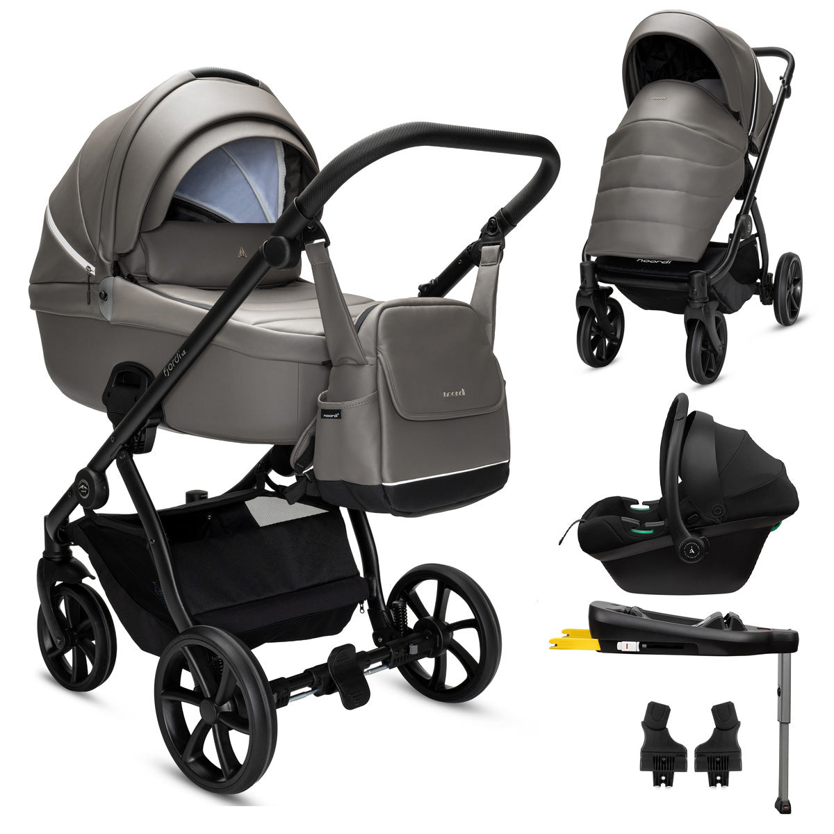 Noordi Fjordi V2 Leather 3in1 with Terra Car Seat
