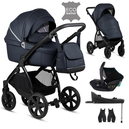 Noordi Fjordi V1 Leather 3in1 with Travel Carrier Car Seat