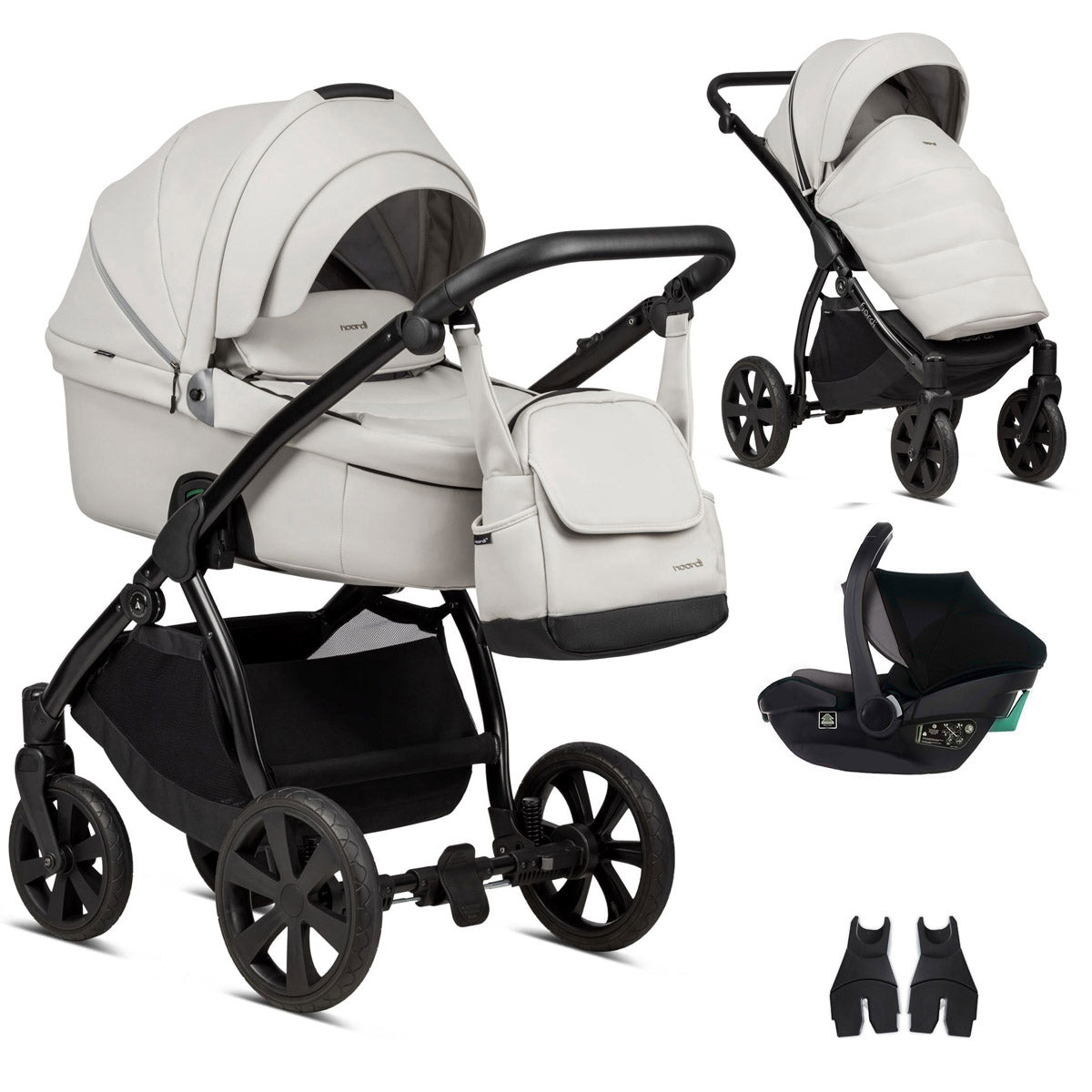 Noordi Fjordi V1 Leather 3in1 with Travel Carrier Car Seat