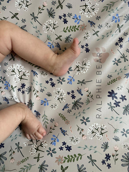 Wildflower Anti Roll Wedge Changing Mat