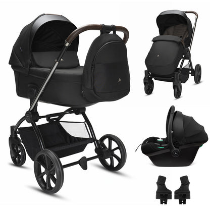 Noordi Sole V3 3in1 with Terra Car Seat, Slate Black