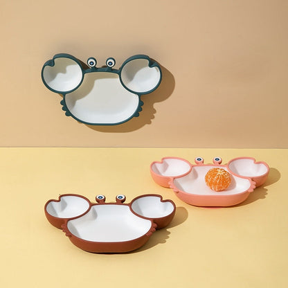 GoofyCub Silicone Baby Plate - Non-Slip Suction Bowl for Toddlers