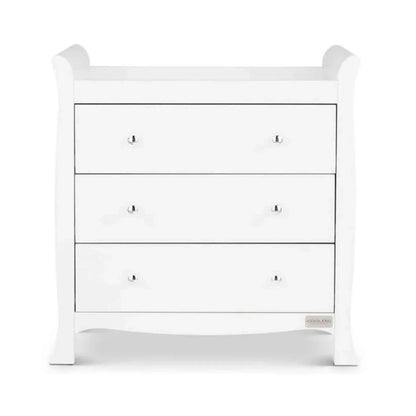 Ickle Bubba Snowdon 4 in 1 Mini 3 Piece Furniture Set White - Premium Pocket Sprung Mattress